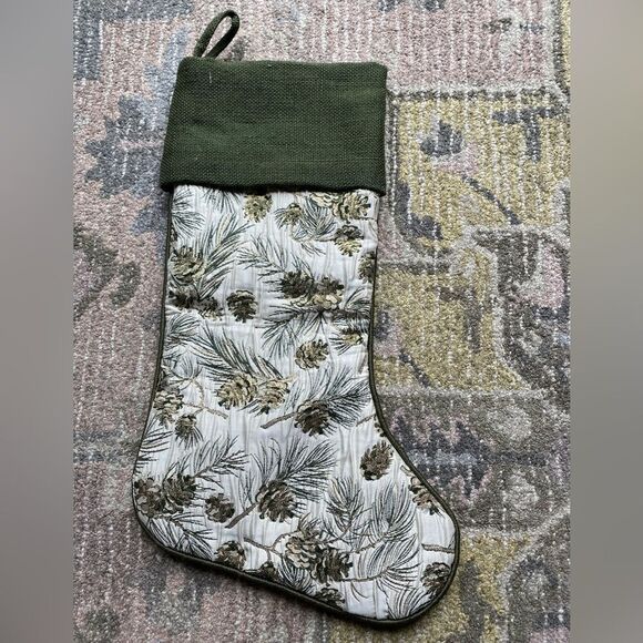 Simple Pinecone  Branch Stocking - Picture 6 of 6